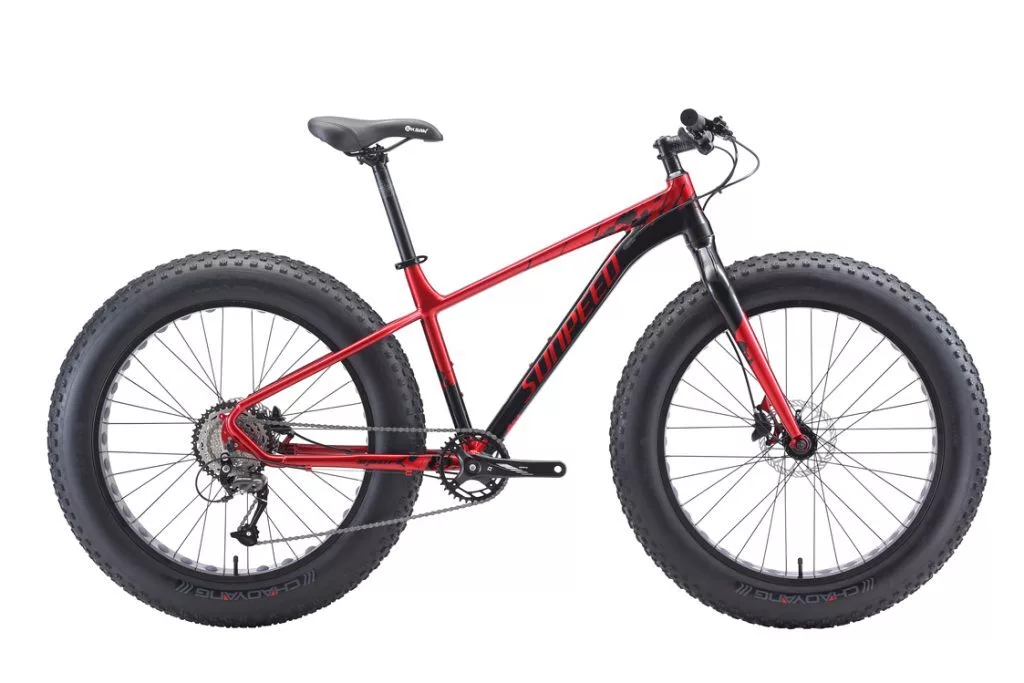 จักรยาน FATBIKE SUNPEED New SPARK ALLOY Frame Snow bike 26 inch*4.9 เบรคน้ำมัน เกียร์ shimano Altus 1*9 speed ปี 2025