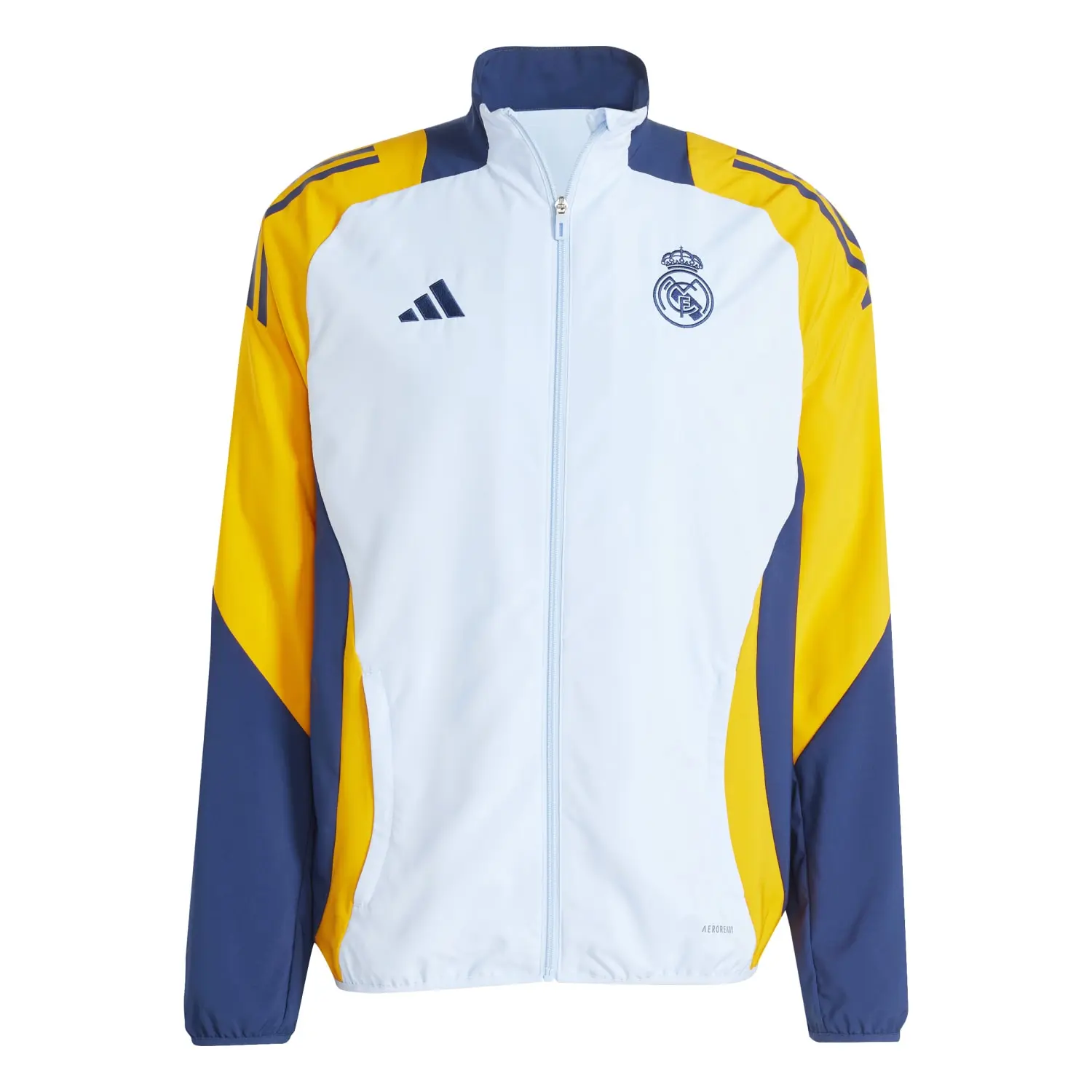 เสื้อเทรนนิ่งแจ็คเก็ตรีลมาดริด Training Tracksuit Jacket 24/25 ของแท้