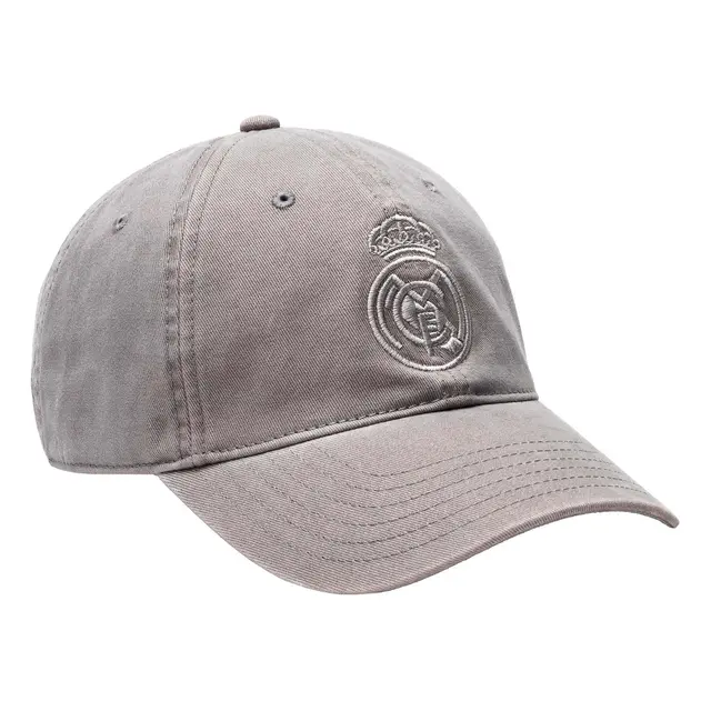 หมวกแก๊ปรีลมาดริด Embroidery Crest Tonal สีเทาของแท้