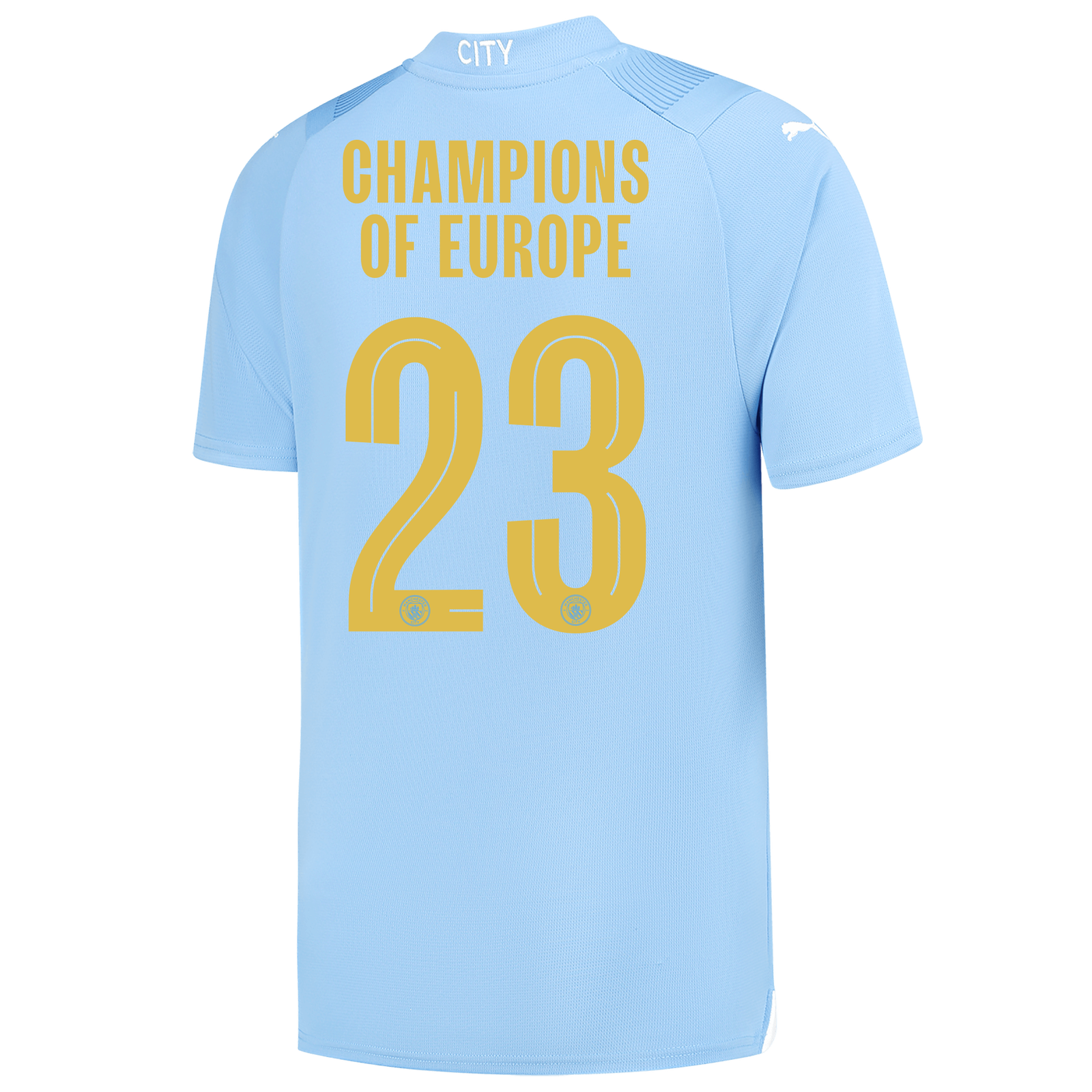 เสื้อแมนเชสเตอร์ ซิตี้ CHAMPIONS OF EUROPE 2023