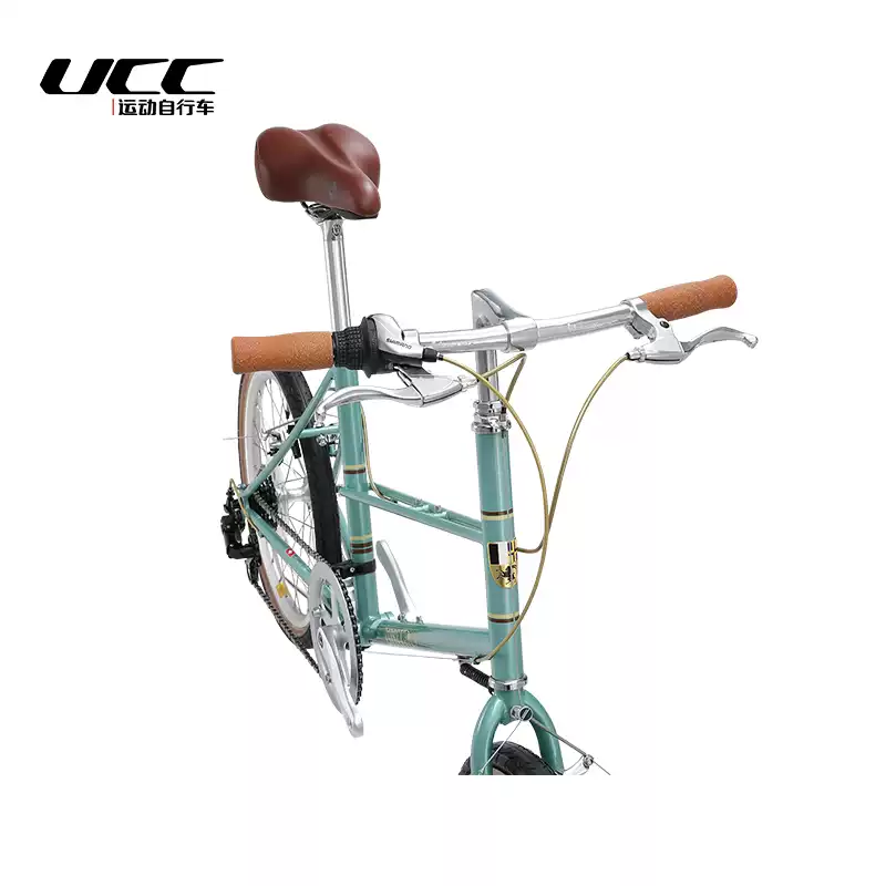 จักรยาน UCC BRUNO Mixte MiniVelo 20 นิ้ว | เฟรมโครโมลี 7 สปีด Shimano | 11 กก