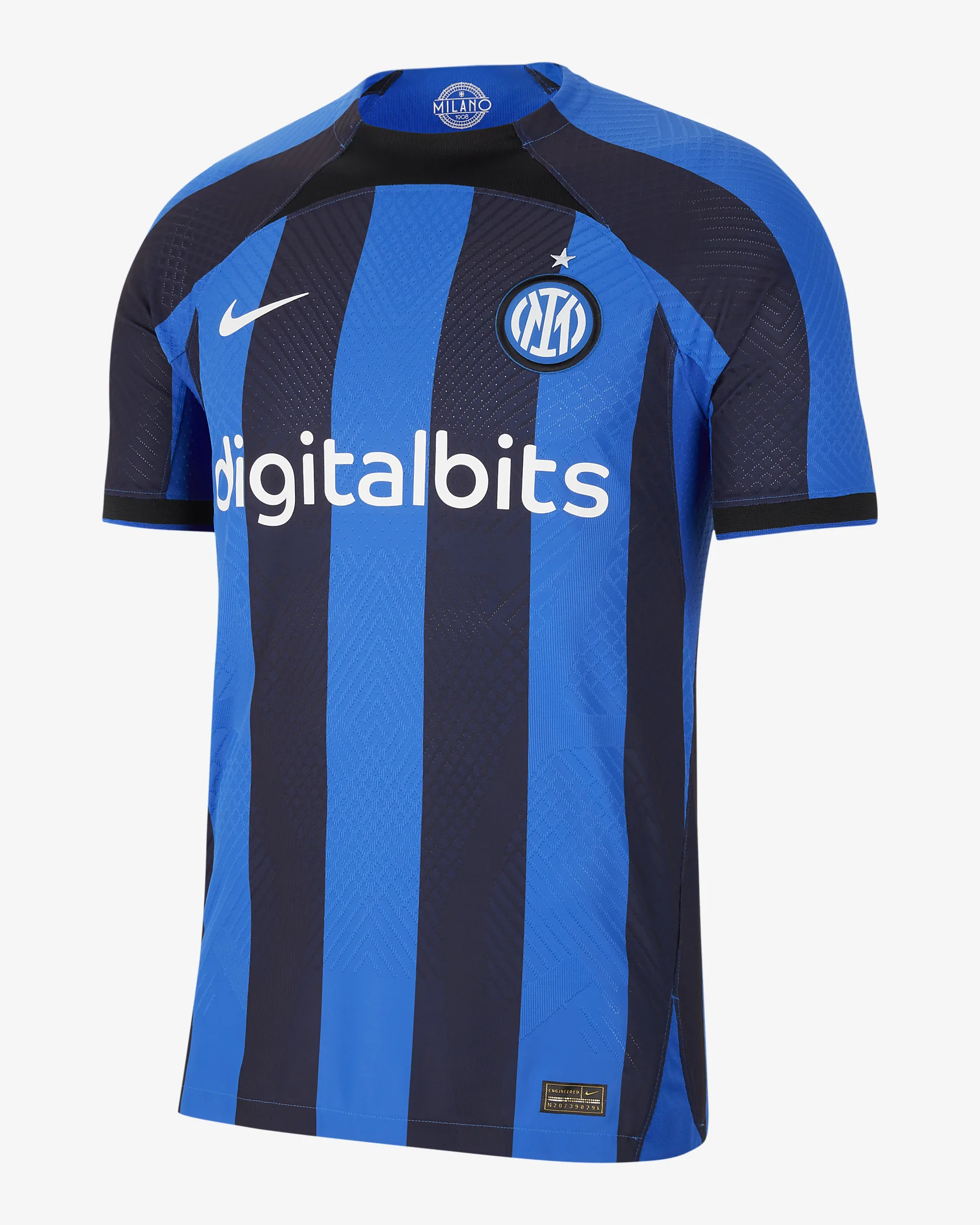 เสื้ออินเตอร์มิลาน 2022 2023 ทีมเหย้าเวอร์ชั่นนักเตะของแท้