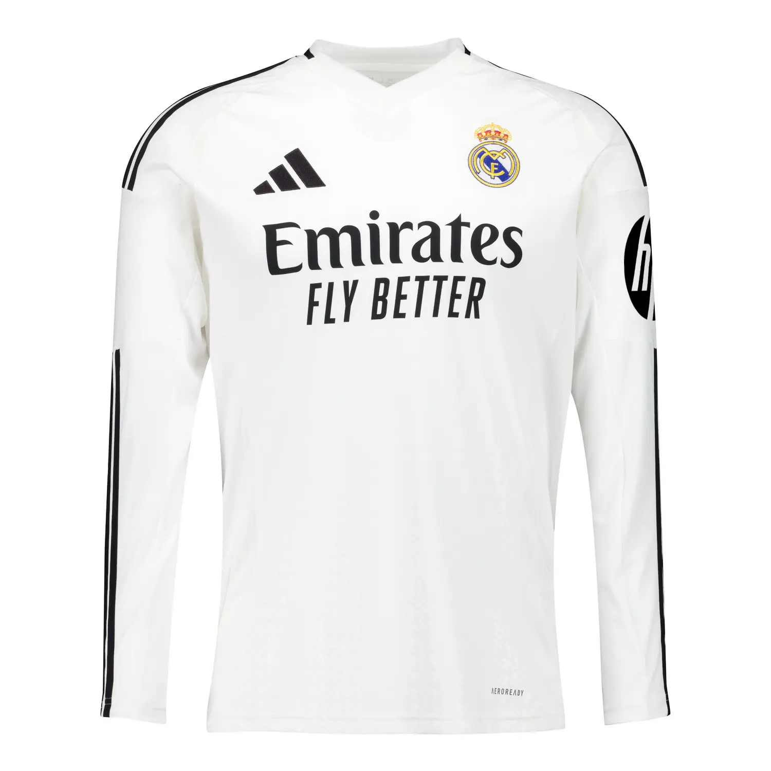 เสื้อรีลมาดริด 2024 2025 ทีมเหย้าแขนยาวของแท้