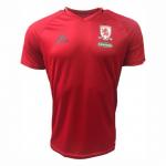 เสื้อทีมมิดเดิลส์เบรอ เทรนนิ่งเจอร์ซี่สีแดงของแท้