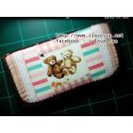 กระเป๋าใบยาวผ้าอเมริกา ตัดต่อผ้าญี่ปุ่น - สั่งทำ