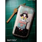 กระเป๋าใบยาว แอพพลิเค่ ราคารวมสายคล้องมือ - สั่งทำ