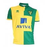 เสื้อนอริช ซิตี้ของแท้ 2015 2016 Norwich City Home Shirt 2015 2016