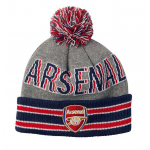 หมวกไหมพรมอาร์เซนอลของแท้ Stripe Bobble