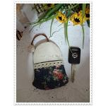 ครอบกุญแจทรงระฆังประดับลูกไม้ - สั่งทำนะคะ (คละลายผ้าให้)