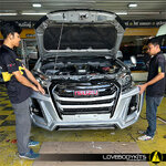 รีวิวงานติดตั้ง D-MAX 2012 : กันชนหน้า TAKAi