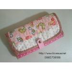 กระเป๋าสามพับใบยาว ผ้านอกทั้งใบ