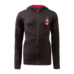 เสื้อฮู้ดอดิดาสเอซี มิลาน แอนธีมสควอร์ดสีดำของแท้