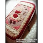 กระเป๋าเงินใบยาว ผ้าทอญี่ปุ่น - สินค้าสั่งทำ