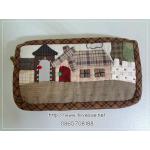 กระเป๋าสตางค์ใบยาว ผ้าทอญี่ปุ่น - สั่งทำนะคะ