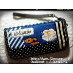 กระเป๋าเงินใบยาว ผ้าคอตตอนลินินญี่ปุ่น - สั่งทำจ้ะ