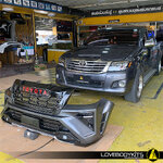 รีวิวงานติดตั้ง VIGO CHAMP : กันชนหน้า TAKAi + ไฟท้าย ลาย TRAVO