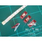 คลิปหนีบผ้าแบบตัวเล็ก 1 x 2.5 cm คละสีโหลละ