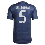 เสื้อรีลมาดริด 2025 2026 ทีมเยือน Bellingham 5 รุ่นนักเตะ Away Authentic ของแท้