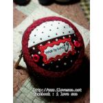 กระเป๋าเหรียญ แบบมีช่องบานพับ - สินค้าสั่งทำ