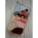 กระเป๋าใบยาวเทคนิคแอพพลิเค่ - สั่งทำ ไม่มีพร้อมส่ง