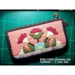 กระเป๋าสตางค์ใบยาวผ้าทอ - สั่งทำ เปลี่ยนสีได้