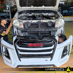 💫รีวิวงานติดตั้ง💫D-MAX 2012 ตัวเตี้ย : กันชนหน้า TAKAi