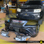 💫รีวิวงานติดตั้ง💫FORTUNER 2009 : กันชนหน้า TAKAi + ไฟหน้า GR + คาดเอวมีไฟ + ไฟท้าย SONAR