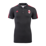 เสื้อโปโลอดิดาสเอซีมิลาน adidas Milan 3 Stripe Polo สีดำของแท้