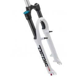 โช๊คลม Spinner Aeris 300 Air 26,ยุบ 100มม.,สีดำและสีขาว ,Disc & V-brake แกน 9 มม. โช๊คลม 26