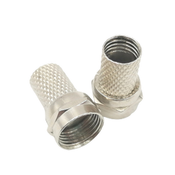 ปลั๊กF RG-6 เกลียวใน (Fไทด์) F-101(แพ็ค2ตัว)