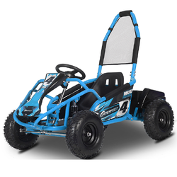 รถโกคาร์ทเด็ก 98cc 4 จังหวะ Hiperfect GK008 | ความเร็วสูงสุด 37 กม./ชม. | ระบบเบรกไฮดรอลิก | รับประกัน CE |