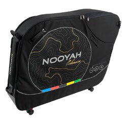 NOOYAH BK015-PRO กระเป๋าเดินทางจักรยานเสือหมอบ – ไม่ต้องถอดแฮนด์ เพดัล | ป้องกันครบ 16 ชิ้น