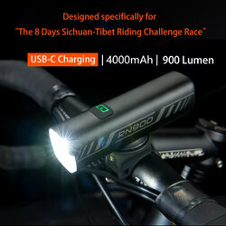 ไฟหน้า Magicshine RN900 กำลังขับสูงสุด 900 LUMENS กันน้ำ IPX6 ความจุแบตเตอรี่ 4000mAh