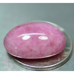 พลอยสะสมทับทิมแท้หลังเบี้ย 20 กะรัต (0185)