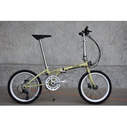 จักรยานพับ BACKER DIEGO ล้อ 20 นิ้ว เฟรมโครโม เกียร์ 18sp. ปี 2023