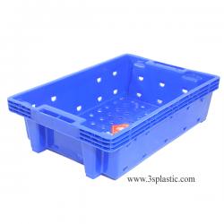 ลังโปร่ง ขนาด 35.5 x 53 x 14.5 cm. เกรด A HDPE เบอร์ 412