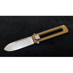 Zr BarloX with M390 Blade-for a short time Dealer's Cost Yellow Stonewash Blade