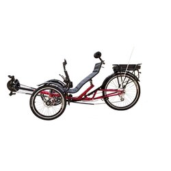จักรยานนอนปั่น MOTRIKE ME-009 Recumbent Trikes BIKE 3*8 สปีด, 48V/20Ah, 500W Motor, MY2025 ระบบไฟฟ้าเสริมแรง