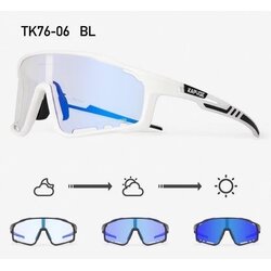 แว่นตา KAPVOE รุ่น X76 เลนส์ Photochromic เลนส์สีปรับแสงออโต้ วัสดุ TR90 ที่มีความเหนียวสูง ขาแว่นปรับได้