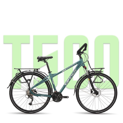 จักรยานทัวร์ริ่ง SAFEWAY Tundra T500 Touring 2025 | เฟรมอลู 700C เกียร์ 21/27/30 สปีด แฮนด์ผีเสื้อ