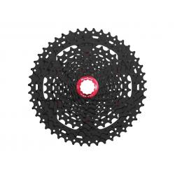 สเตอร์หลัง SUNRACE ,CS-MX3, 11-42T, CASSETTE MTB 10 SPEED CHAMPAGNE WIDE RANGE, สีดำและสีเงิน