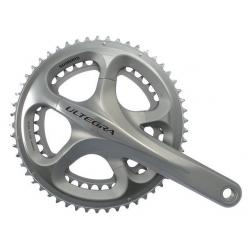 จาน 2 ชั้น ULTEGRA FC-6700-G, สีเทา, 53-39T, 172.5MM กะโหลกอังกฤษ, 170MM