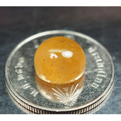 บุษราคัมอัฟริกาหลังเบี้ย 5.75 กะรัต (0075)