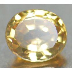 เพทายดิบสีเหลือง (Zircon) 1.10 กะรัต (0342)
