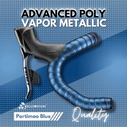 ผ้าพันแฮนด์ CICLOVATION ADVANCED Poly Touch - Vapor Metallic BAR TAPE