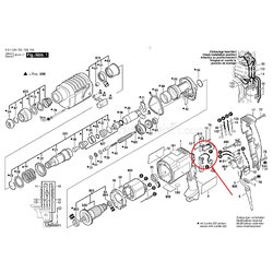 ซองถ่านสำหรับ สว่านกระแทก BOSCH GBH 2-20 (ขายเป็นคู่-แท้)