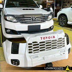 รีวิวงานติดตั้ง FORTUNER CHAMP : กันชนหน้า TUNDRA