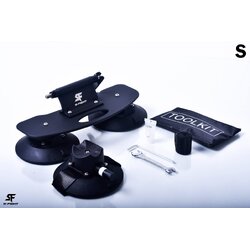 แร็คหลังคาแบบดูด สำหรับบรรทุกจักรยาน แร๊คจักรยาน Car Bike Rack สูญญากาศ จาก S-Fight Vacuum Rack FOG RACKS