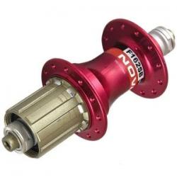 ดุมเสือหมอบ Novatech 32 รู ซีลแบริ่ง หน้า/หลัง v-brake โม่อลูฯ สีแดง(F162SB-A141SB)