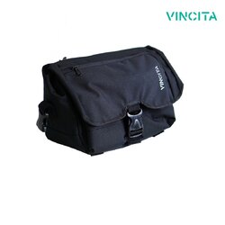 Vincita B207A-SX BABY BIRCH กระเป๋าหน้าสำหรับจักรยาน Brompton พร้อมสายสะพาย และ ผ้าคลุมกันฝน วินสิตา